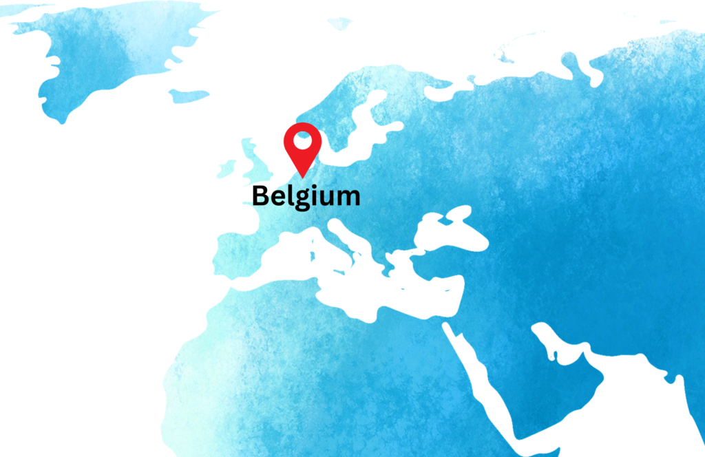 university partners for global education in belgium, belgium on world map, study in belgium