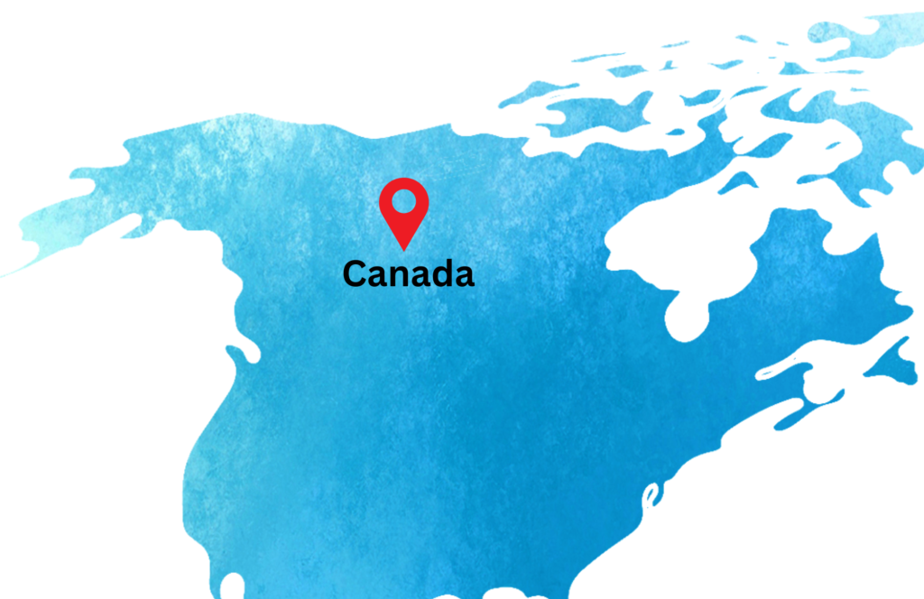 university partners for global education in canada, canada on world map, study in canada