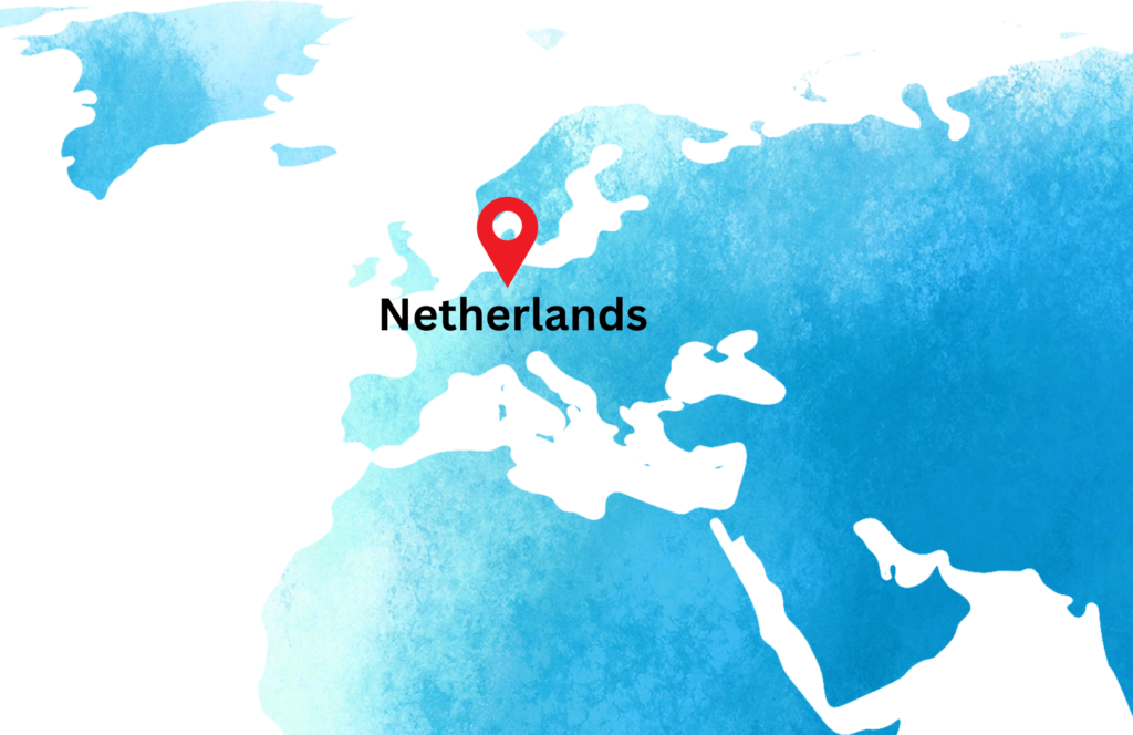 university partners for global education in netherlands, netherlands on world map, study in netherlands