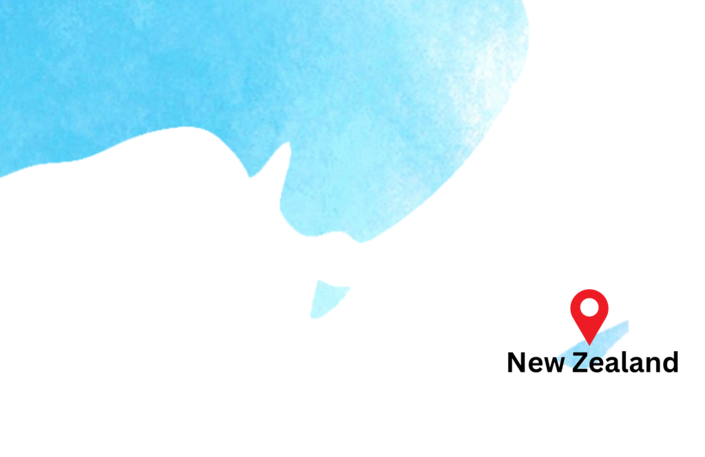 university partners for global education in new zealand, NZ on world map, study in NZ