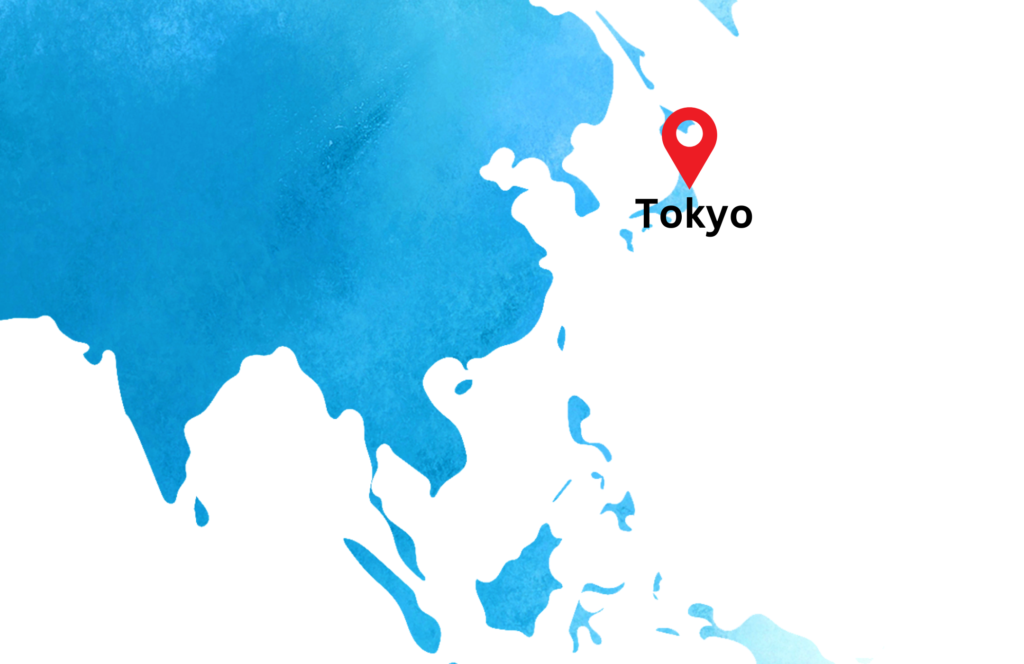 university partners for global education in tokyo, tokyo on world map, study in tokyo europe