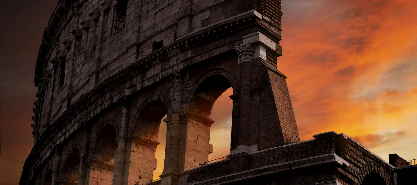 The Colosseum in Rome at golden hour for Indian students planning to study in Italy 2026